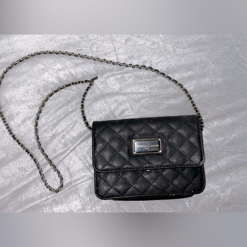Christian Lacroix Paris Quilted Crossbody Bag